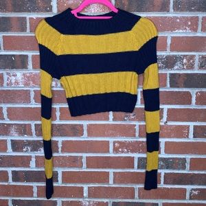 Urban outfitters sweater crop top